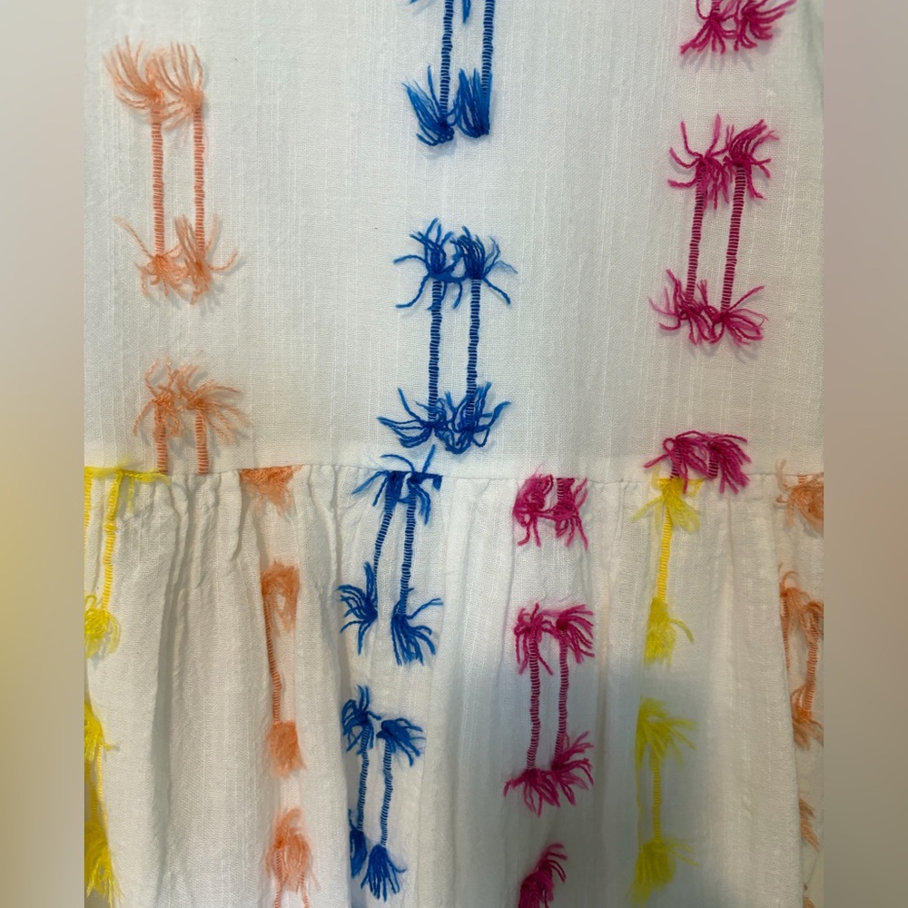 Lou & Grey White Fringe Cami Dress - Picture 4 of 8